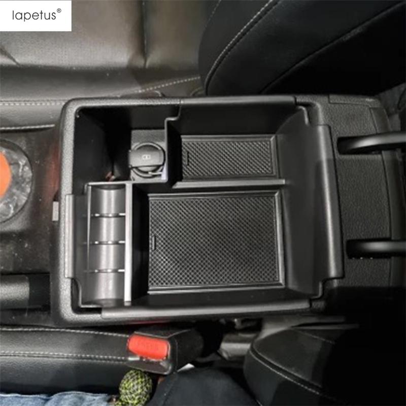 Car Central Control Armrest Storage Box Container Organizer Holder Tray Accessories Fit For Kia Forte / Cerato / K3  -