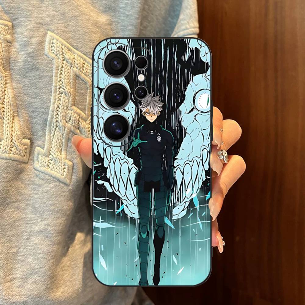 Japan Classic Comics K-Kaiju No8 Anime Phone Case For Samsung S 24 Fe 25 Ultra Plus 20 Lite 21 30 22 23 24 22 Ultra 5G Fundas