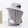 Cappello antizanzara pieghevole unisex di moda con rete nascosta repellente per insetti protezione per api protezione solare per esterni casual berretto da pesca
