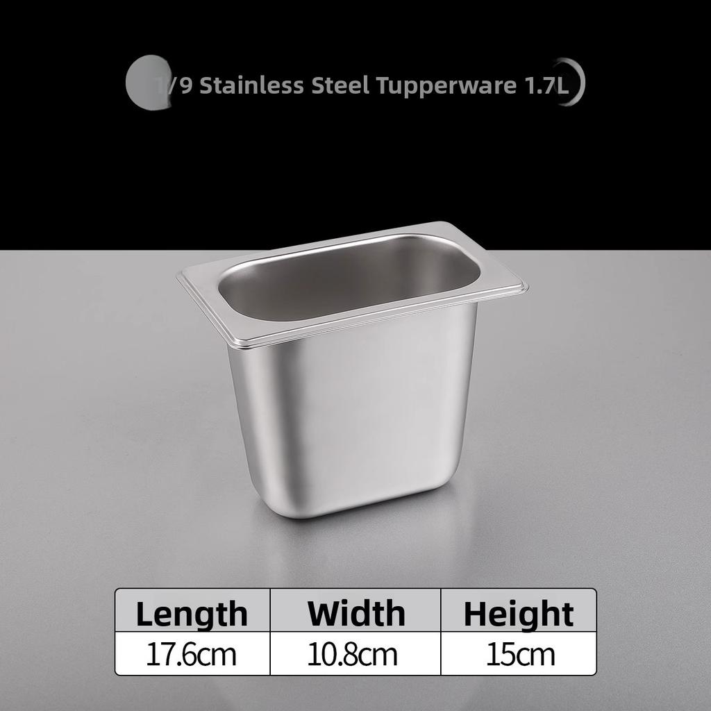 Stainless Steel Rectangular Covered Small Seasoning Box Food Container Thermal Restaurant Kitchen Cooking Utensils Dish Pot