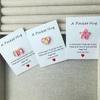 Glitter Pentagram heart-shaped resin gift bottle Refrigerator sticker Decorated DIY pocket Hug holiday card