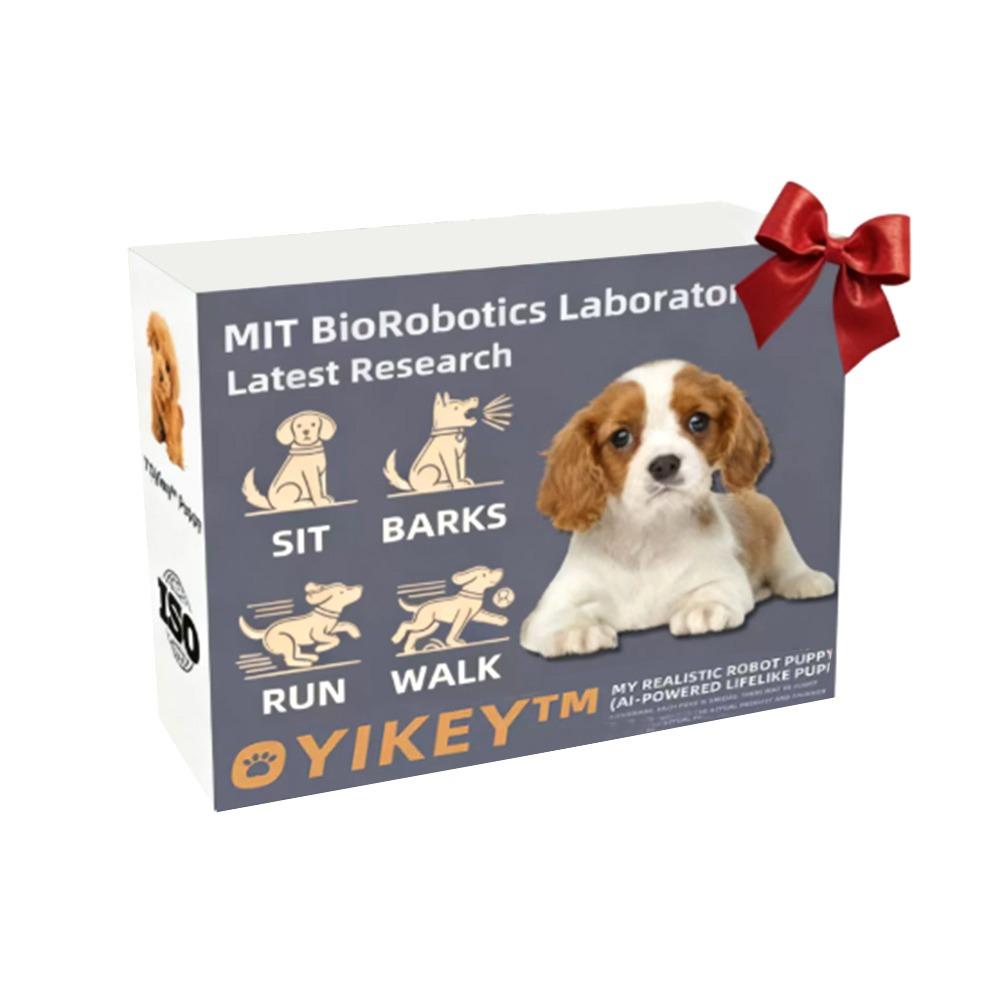 Laufender simulierter Welpe Plüsch Laufendes Hundespielzeug Niedlich Mein Realistischer Roboterwelpe für Kinder