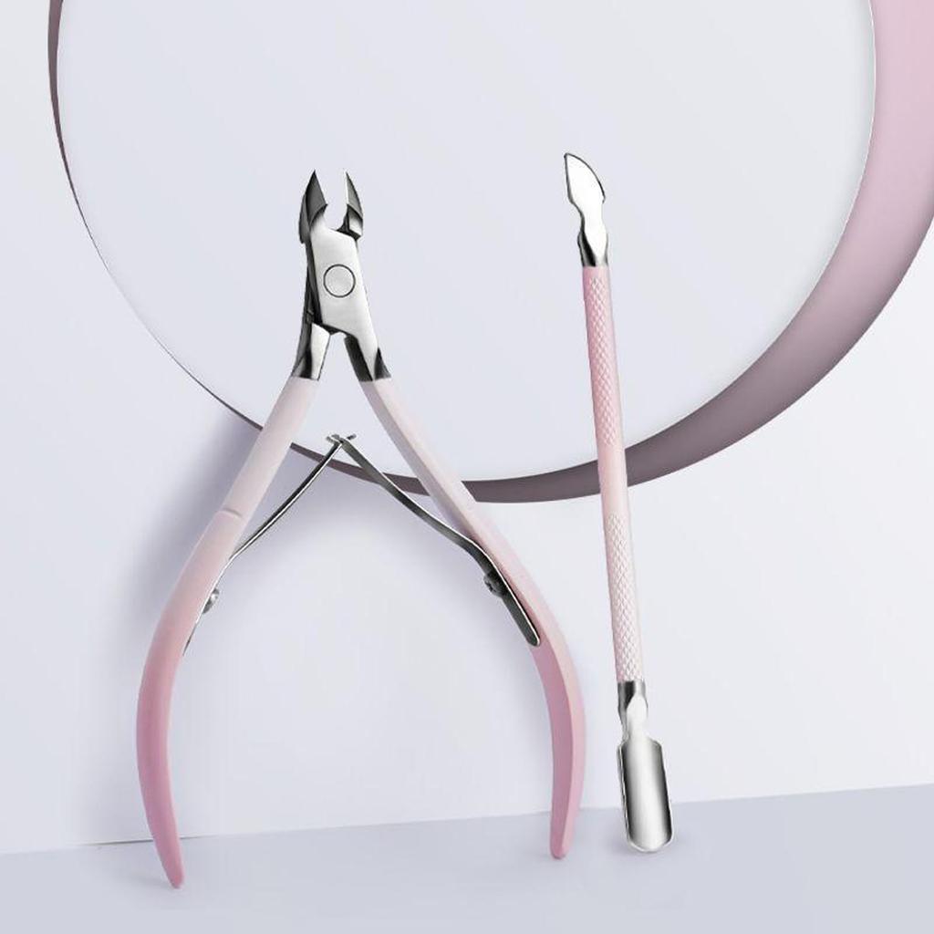 Akkerds Cuticle Cuticle Nail Clipper for Cuticle Nail Stainless Steel Nipper, Nipper, Hangnails, Care, Pusher, Beauty,