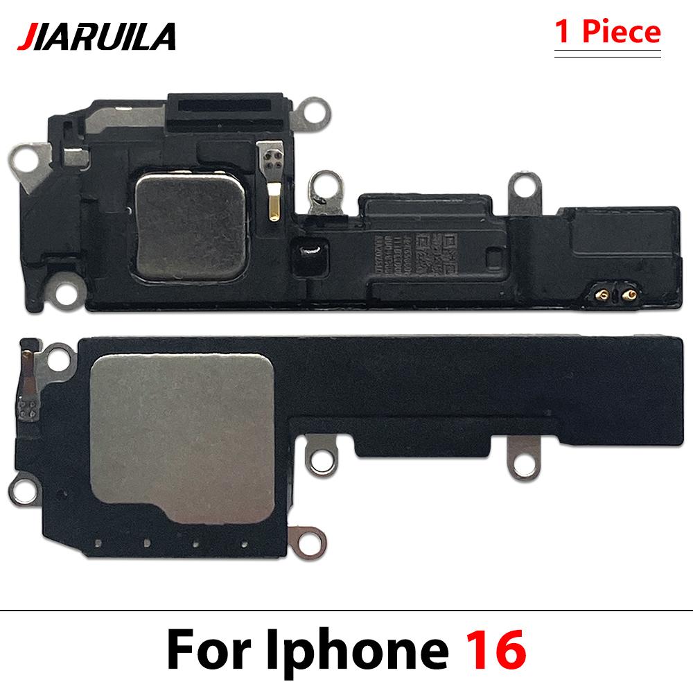 11Pcs, Bottom Loudspeaker For iPhone 16 Pro Max 16 Plus 17 Pro MAX 16E Loud Speaker Ringer Buzzer Flex Cable Replacement Parts