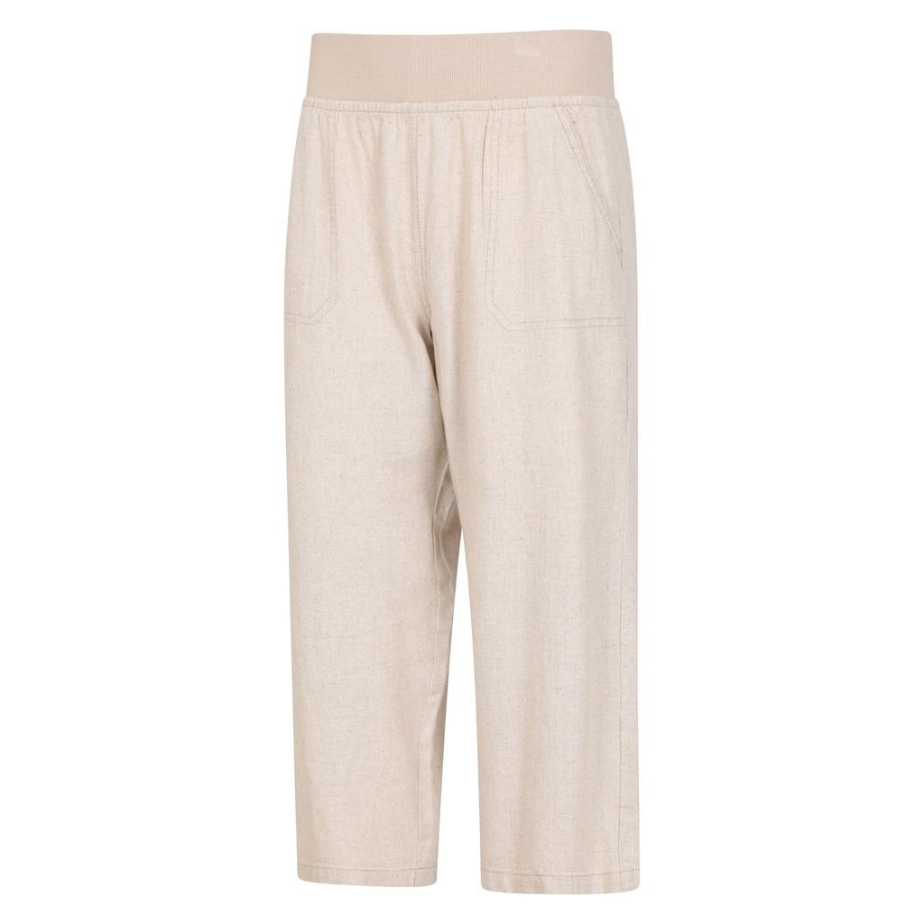 Mountain Warehouse Womens/Ladies Skye Linen Blend Capri