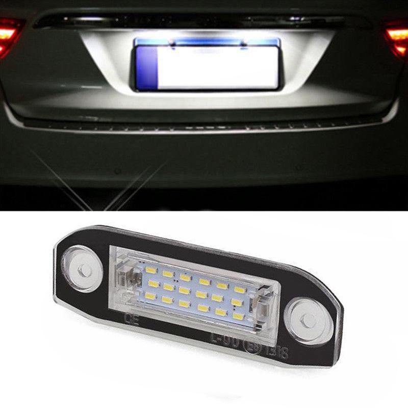 Pair 18 LED License Plate Light White Bulbs Lamp Kit for Volvo S80 V70 XC70 S60 Pair 18 LED License Plate Light White Bulbs Lamp Kit for Volvo S80 V70 XC70 S60