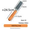 Thickened Teppanyaki Steak Spatula with Plastic Handle - Versatile Cooking and Baking Tool