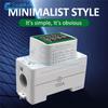 AC50-300V/100A Voltage And Current Test Meter Tester AC Digital Display Multi-function Rail Meter