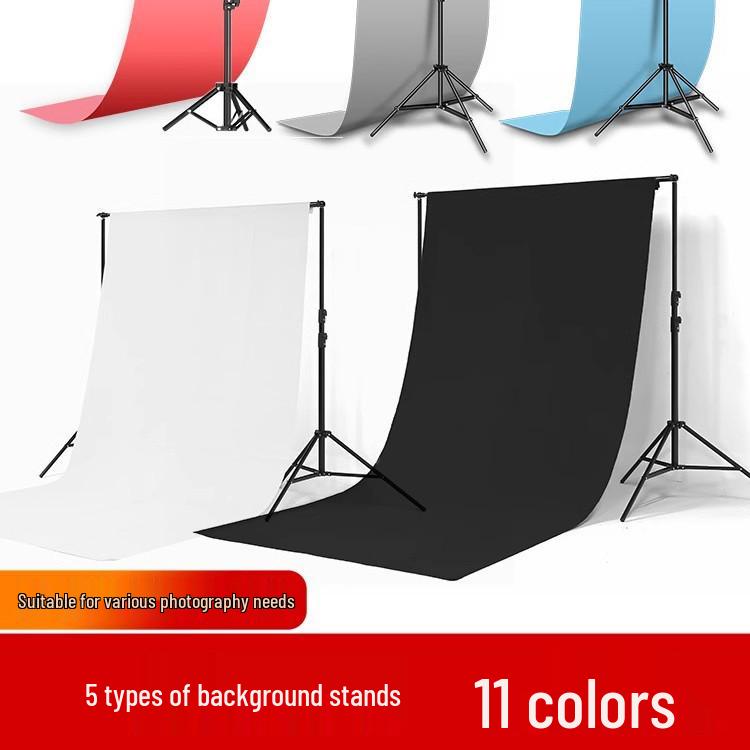 Ambitful T-Shaped Photography Background Stand with PVC Cardboard Telescopic Pole