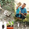 Gardening Tools, Gardening Hand Tool Set, Wooden Handle Stainless Steel Weeder, Puller, Garden Tools