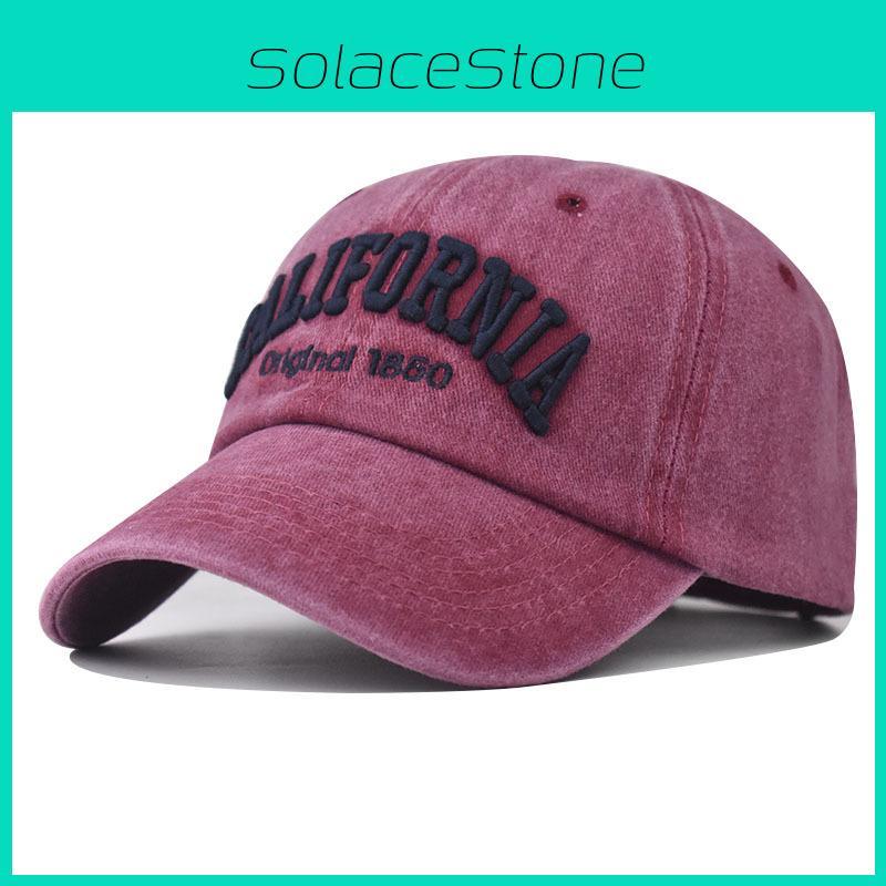 Design Vintage Letter Embroidery Neutral Casual Sun Shading Baseball Cap