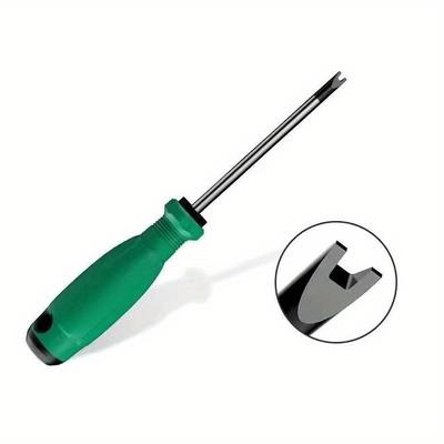 1 Stück Speziell geformter Dreieckschraubendreher - Industriequalität, Kreuzschlitzdesign, Robuste Konstruktion
