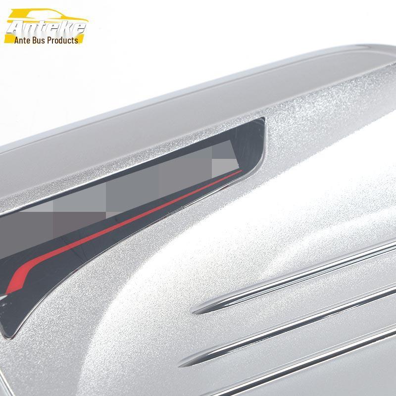 RAV4 2022 Fuel Tank Cap Protector: Anti-Scratch Electroplated Decorative Cover