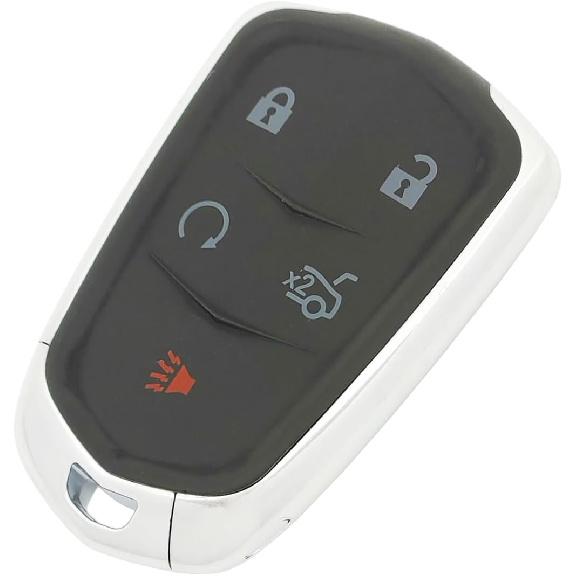 Replacement Key Fob Cover Case fit for Cadillac ATS ATS-v CTS CT6 XTS XT5 XT4 XT6 SRX 2014 2015 2016 2017 2018    Keyless Entry Remote Control Key