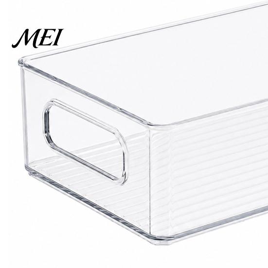 Stackable Desktop Storage Box Box, Clear PET Drawers Organizer, Space Waterproof Desk Drawer Saving Case, for Office Stationery And Makeup Supplies