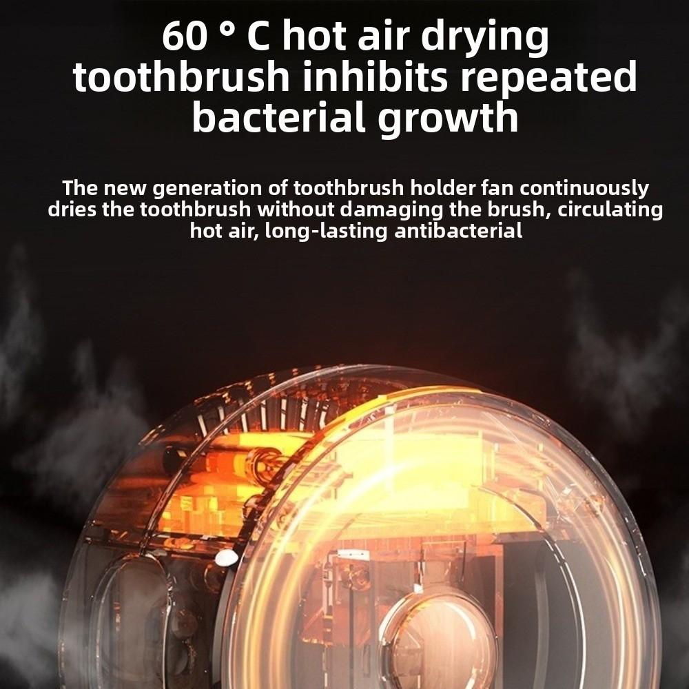 USB Charging UV Sterilization Toothbrush Holder Drying Toothbrush Holder  Daily Hygiene