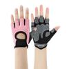 Non-Slip Half Finger Workout Gloves Curved Open Back Cycling Motorcycle Gloves  Outdoor