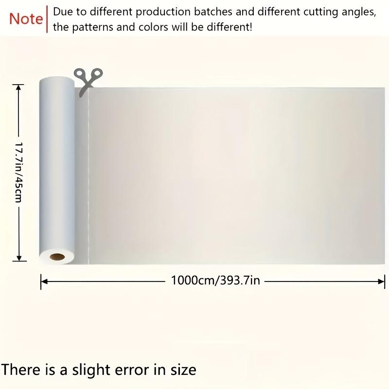 1 Roll of 17.7 * 393.7in Vintage Pale Plum Flower Self-adhesive Wallpaper - Removable Waterproof Vinyl Roll for Wall, Furniture & Cabinet Decor