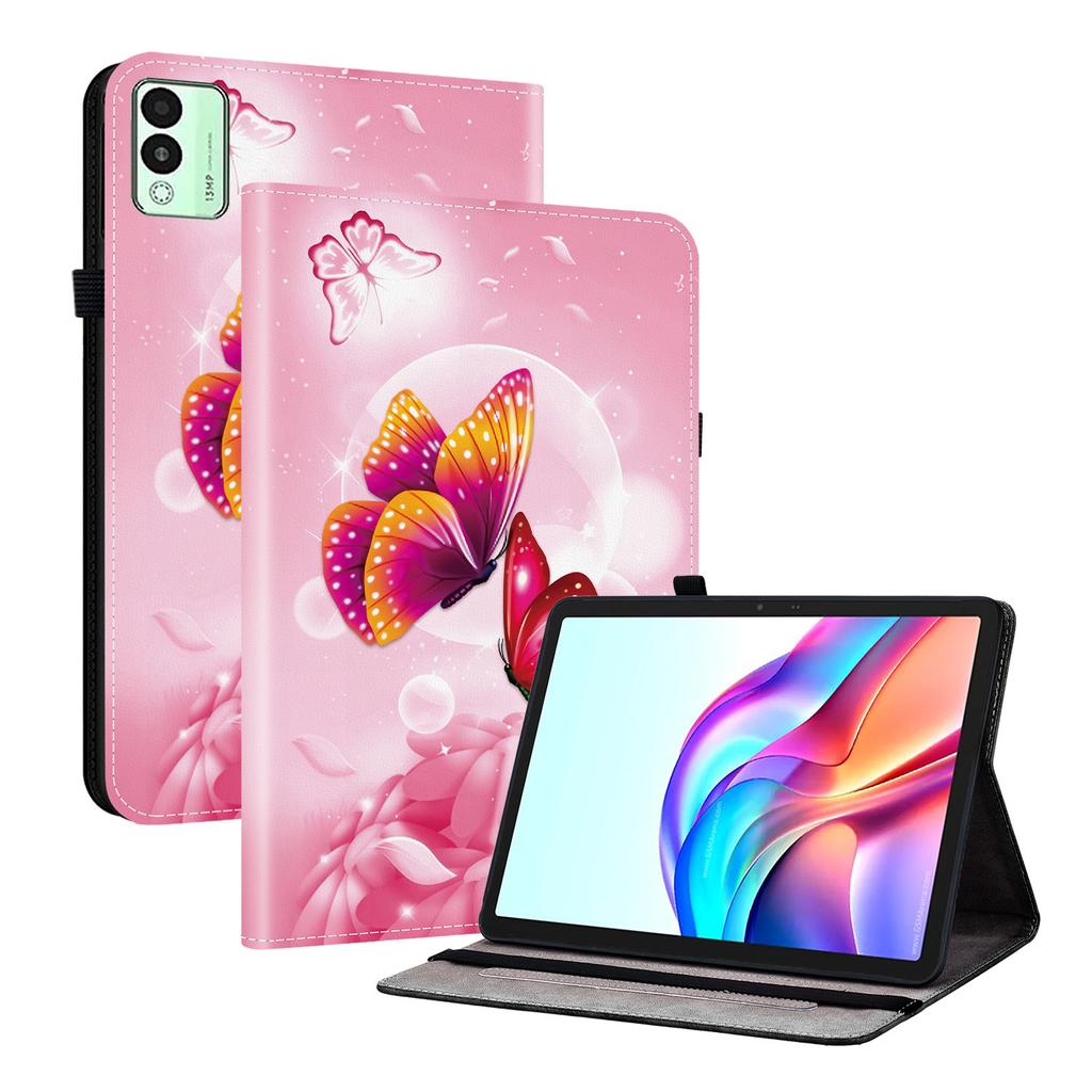 Pouzdro z PU kůže pro tablet Tecno Megapad 11 - 11 stylů! Odolný, se 2 sloty na stojánek, držákem na pero a sloty na karty, flexibilní zadní kryt z TPU