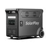 SOLARPLAY Q3600 Tragbare Powerstation 3600W/3840Wh Energiespeicher Lifepo4-Akku USV-Funktion Haus Camping Zubehör Outdoor