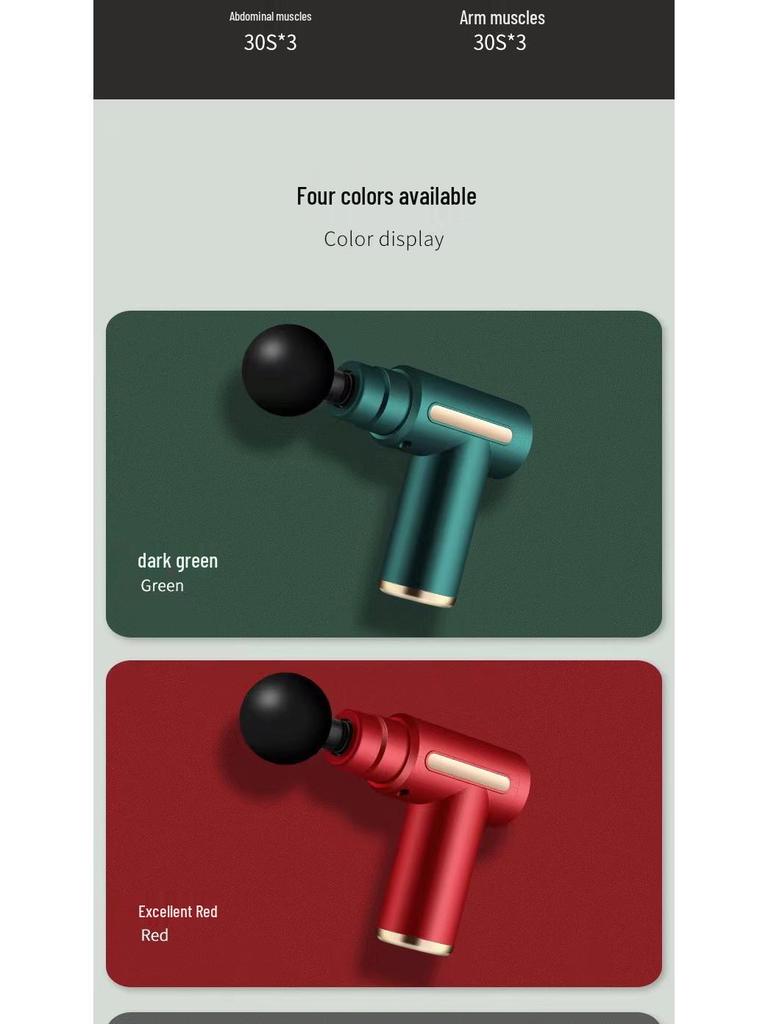 Compact Electric Muscle and Cervical Spine Massager