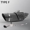 Exhaust Muffler for MT10, FZ10, R3, ZX4R, ZX6R, CBR5 Motorcycles