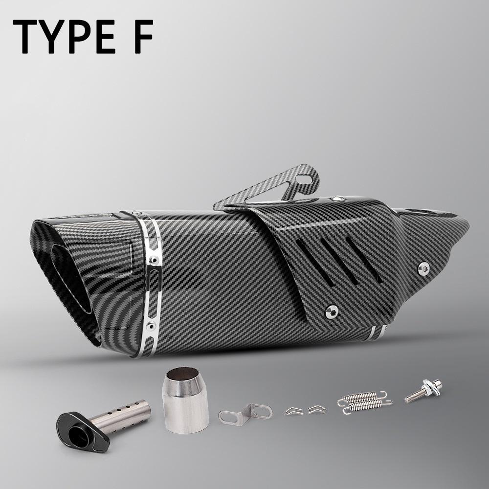 Exhaust Muffler for MT10, FZ10, R3, ZX4R, ZX6R, CBR5 Motorcycles