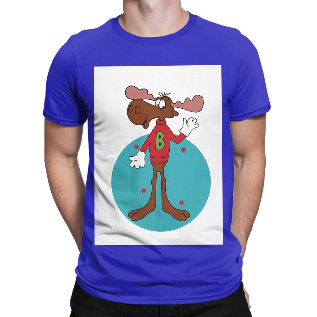 Quantum Leap Jimmy Funny Graphic 100 Cotton TShirt The Adventures of rRocky and Bullwinkle Tees Tops For Unisex