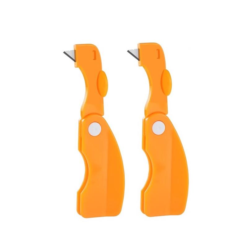 

2 шт. Оранжевая овощечистка Складной нож для чистки цитрусовых Многофункциональный нож для грейпфрута и лимона Кухонные инструменты для фруктов и овощей