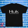 New HUK Fishing Logo Black/Grey/Navy/White Size S-5XL Unisex T-Shirt