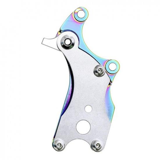Aluminum Bike Disc Brake Fixed Adapter for Frames Without Disc Brake Bracket