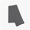 Saint James Daguai Stripe Muffler Navy Ecume 2945