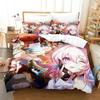 Anime Honkai Star Rail Bedding Set Duvet Cover Bed Set Quilt Cover Pillowcase Comforter King Queen Size Boys Adult Bedding Set