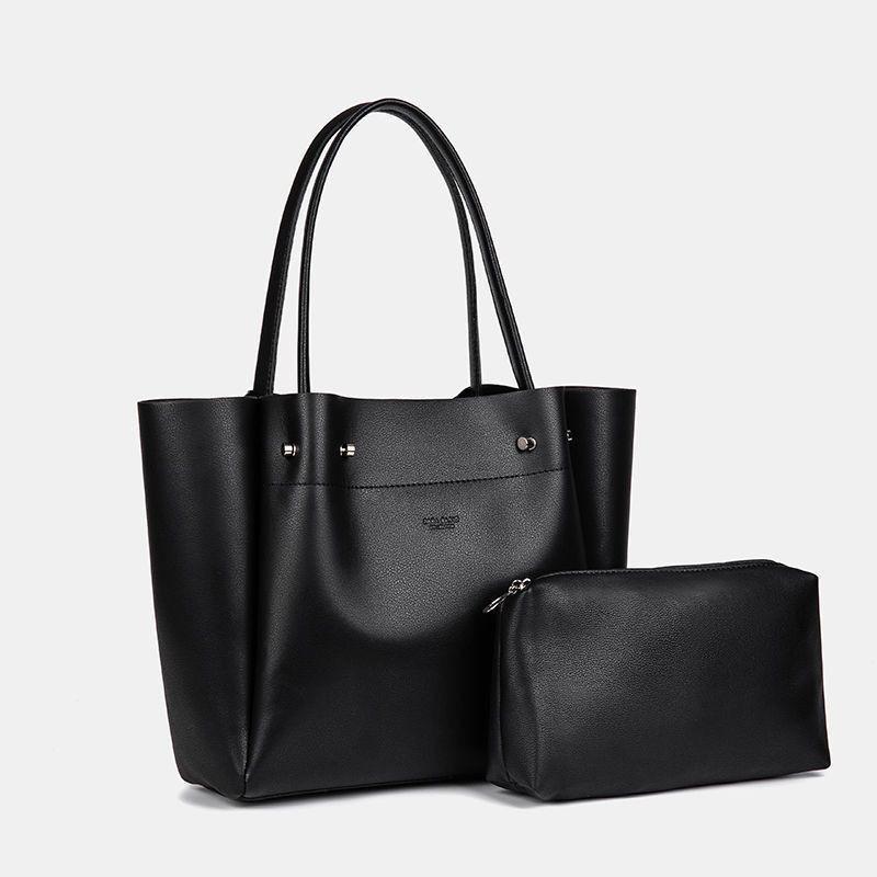 Z 2023 New Women's Bag Soft Leather Large Capacity Tote One-shoulder Portable All-matching Commuting