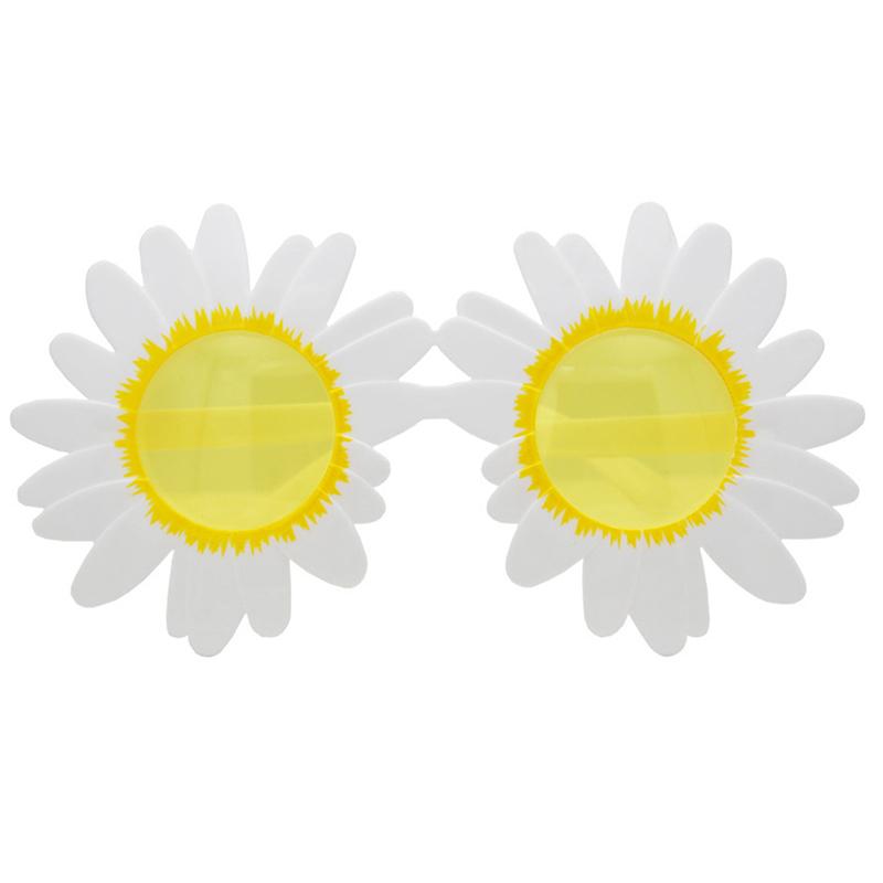 Women Party Sunglasses Cute Sun Flower Daisy Sun Glasses Funny Party Dramatic Cosplay Eyewear Women Uv400 Eyeglasses