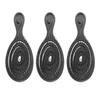 3 Pcs Paddle Hair Brush Hollow Out Painless Hair Detangling Smoothing Comb Anti Static Wet Dry Detangler