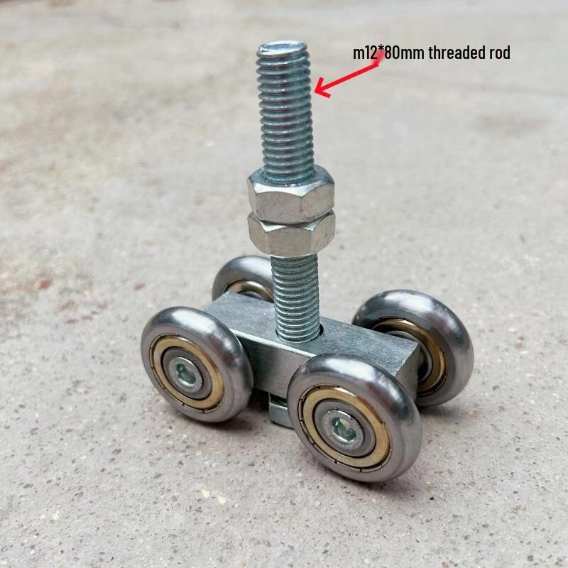 90-Degree Curved Overhead Track Pulley System