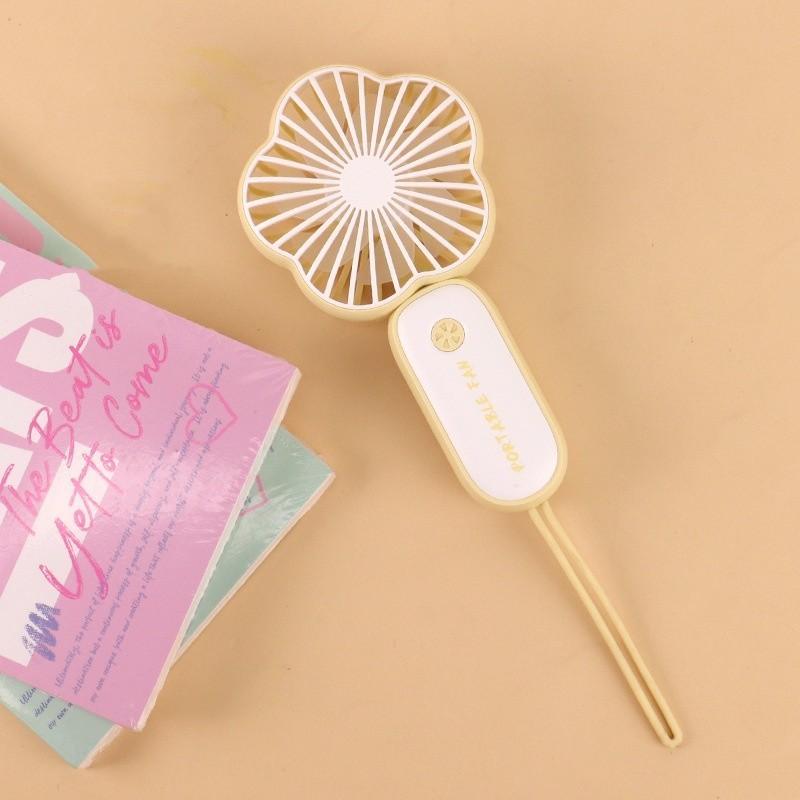 Mini Portable Hanging Rope Small Fan Usb Charging Student Office Desk Fan