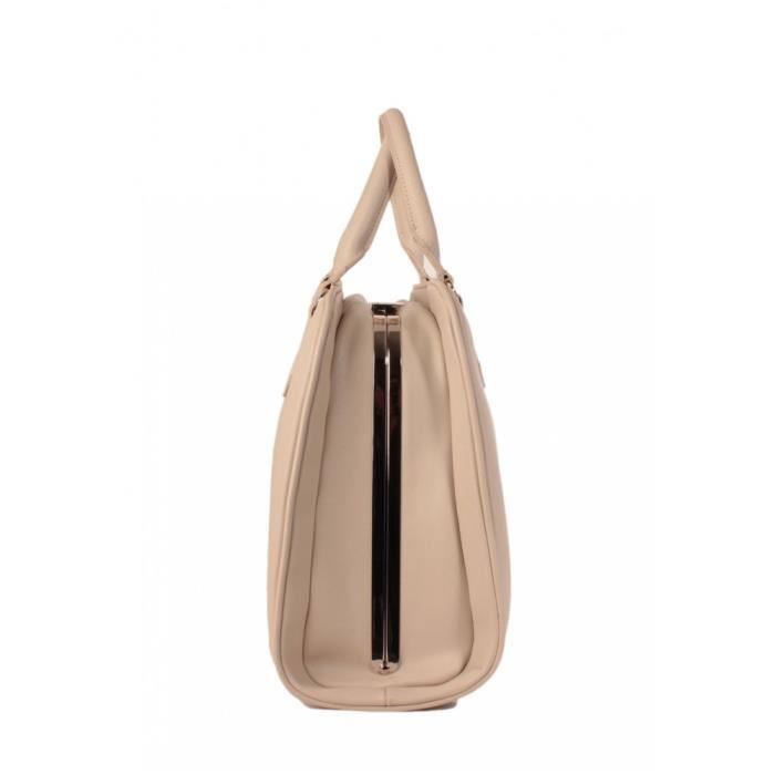 Doctor Bag - Christian Lacroix - Incarnation 4 - Beige - 37x31x9 cm - Fermeture aimantée