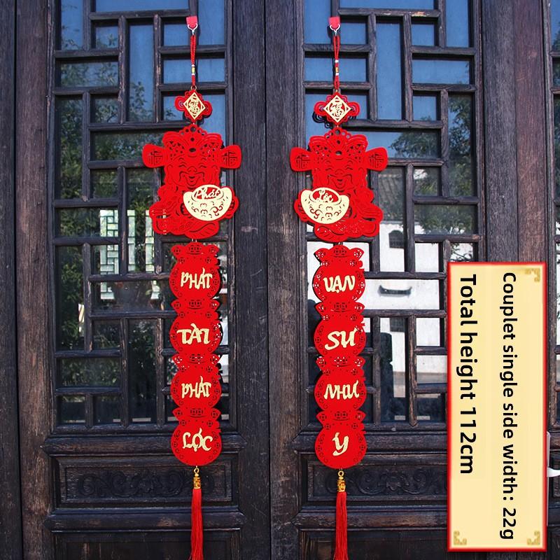 Chinese New Year Decorations 2025 Traditional Vietnamese Hanging Ornament Marriage Supplies Festival Wall Decor Wedding Pendant