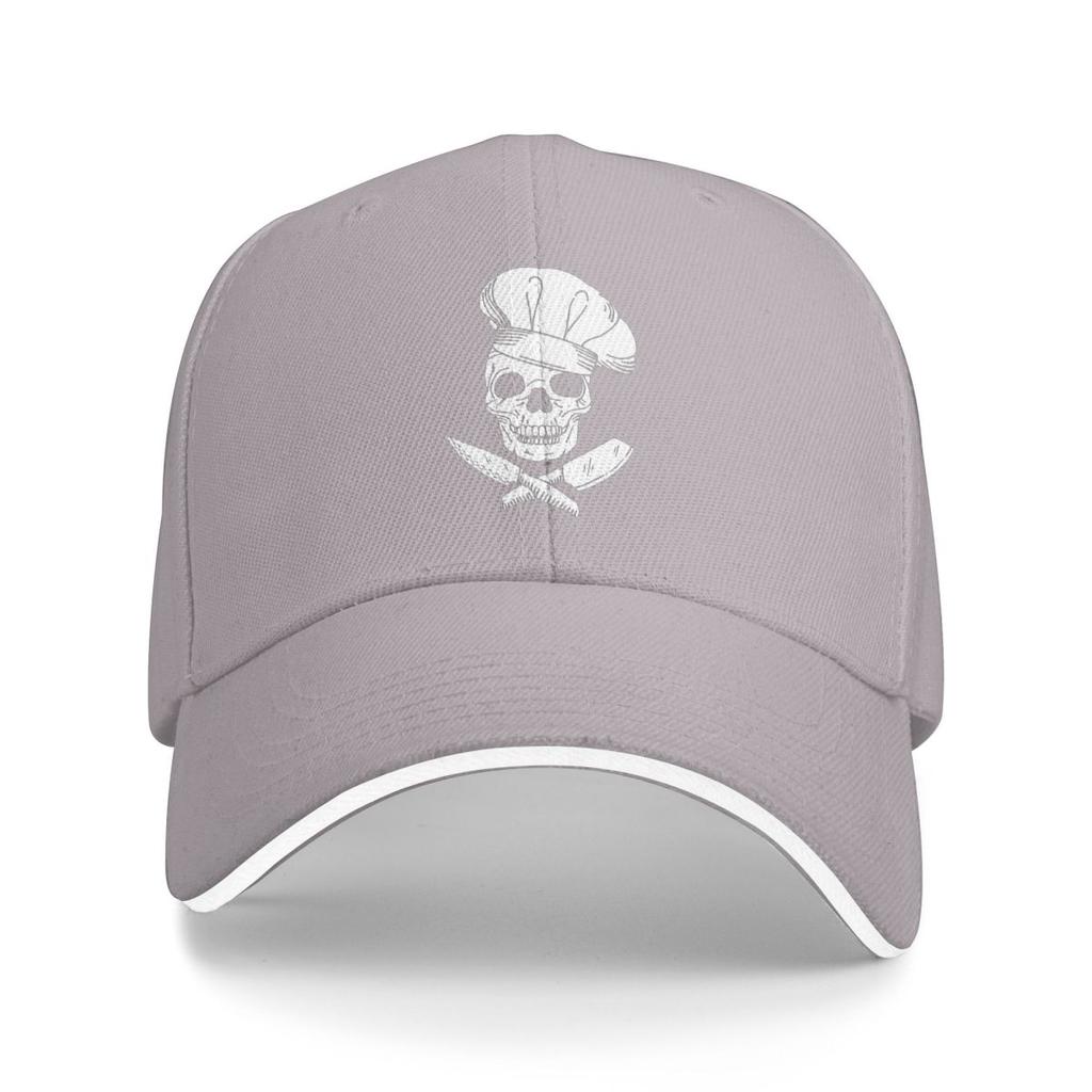 Unisex Baseball Hats Chef Skeleton Kitchen Knives Outdoor Streetwear Summer Sports Baseball Caps Hip Hop Cap Casquette Hats