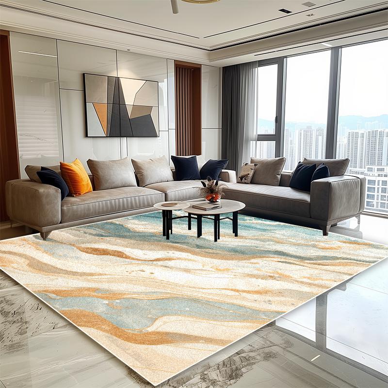 

Ink Wash Abstract Carpet Living Room Luxury Home Decoration Large Area Sofa Rug Modern Bedroom Lounge Non-slip Entrance Door Mat 60x90cm