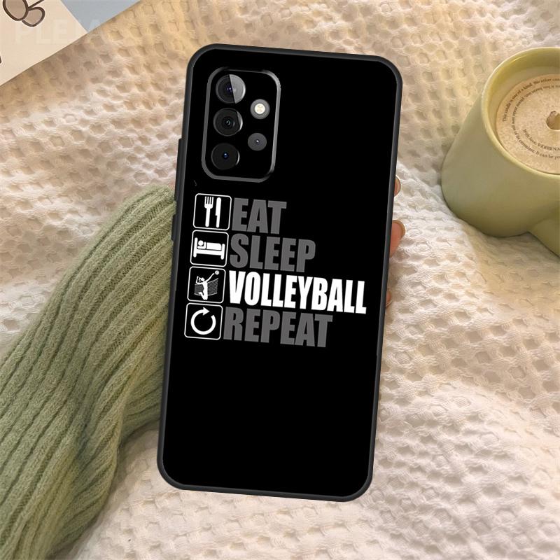 Volleyball For Samsung Galaxy A52S A33 A53 A73 A12 A22 A32 A52 A72 A21S A71 A51 A70 A50 Phone Case
