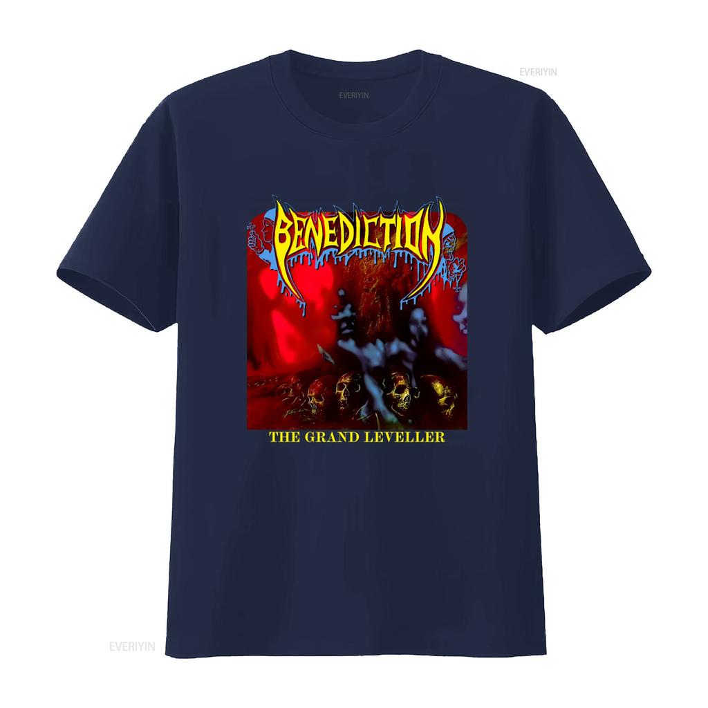 Benediction The Grand Leveller Death Metal T Shirt Medium Size Vintage Washed Slightly Graphic Stylish Breathable Stretched