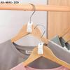 50/100Pc Clothes Hanger Hooks Space Saving Closet Connector Hook Cascading Hanger Plastic Extender Clips Wardrobe Coat Organizer