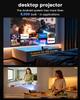 4K HD WiFi Android Smart Mini Projector Q8 with Mobile Power Connectivity