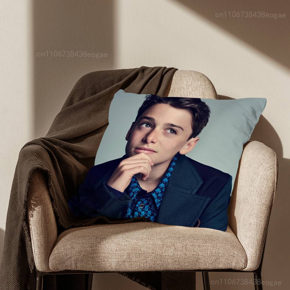Actor N-Noah S-Schnapp Pillow Case Living Room Sofa Cushion Cover Suitable For Home Bedroom Decoration And Protector