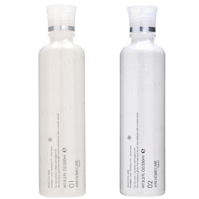 MUCOTA - Adllura Aire Эмолиентный шампунь с CMC 01 Lithe - 250ml