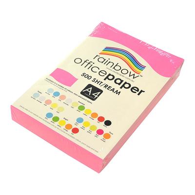 Rainbow A4 Fotokopi Kağıdı 75gsm 1 Paket (Floresan Pembe)