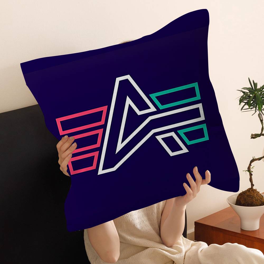 Alpha La Industries Pillow Cover Sofa Cushion Cover Home Room Decoration Children Gift